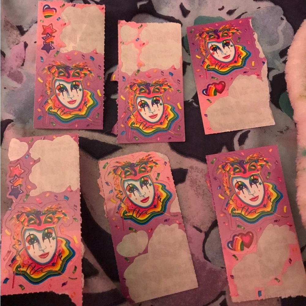 Lisa Frank vintage stickers